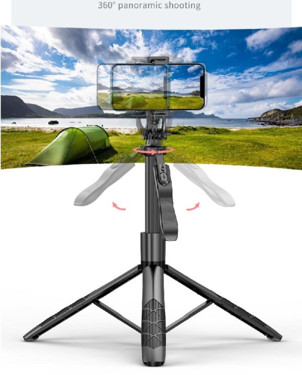 360 Auto Face Tracking Gimbal AI Smart Gimbal Face Tracking Auto Phone Holder For Smartphone Video Vlog Live Stabilizer Tripod - Image 7