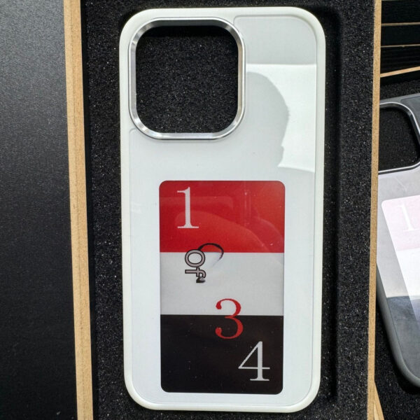 E-ink Screen Phone Case Unlimited Screen Projection Personalized Phone Cover Battery Free New Designer Luxury Phone Case - Image 9