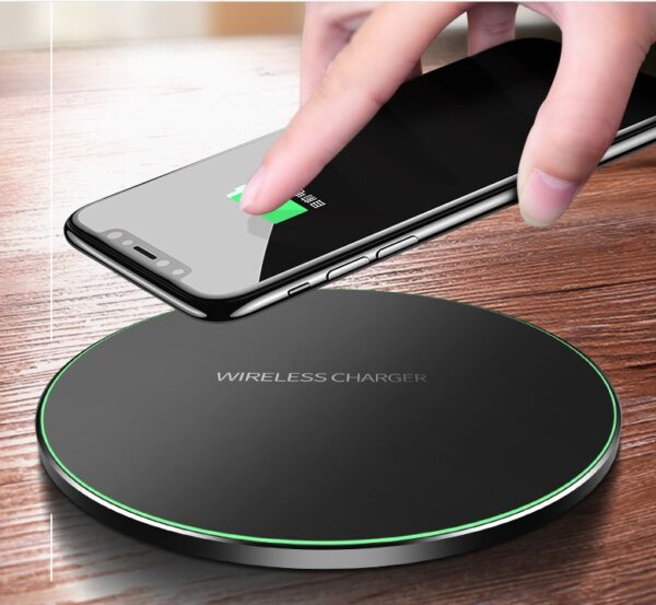 Wireless Charger For I-Phone Fast Wireless Charging Pad For Sam-sung High Speed - Image 6