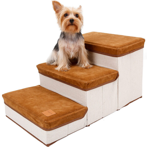 Foldable Storage Pet Dog Stairs - Image 5