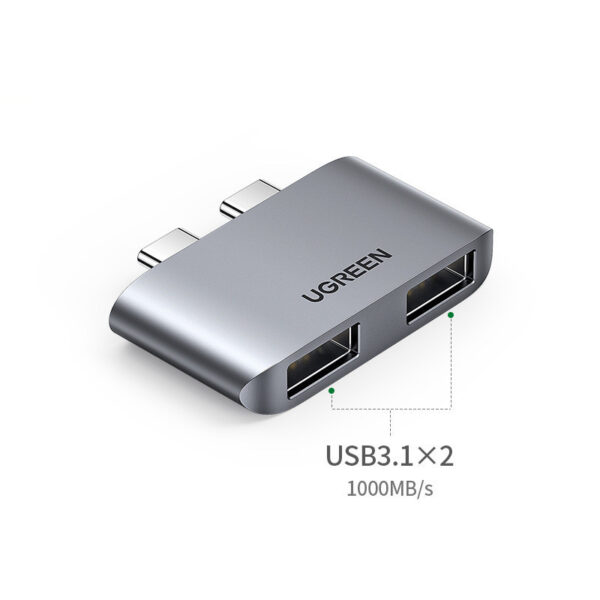 Greenlink Type C Docking Station Expands The Application Of USB Lightning 3hdmi Connector Projector Accessories Converter - Image 4