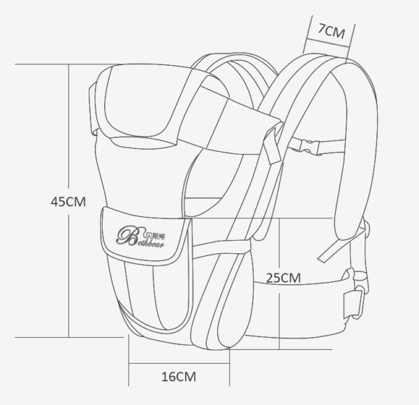 Double Shoulder Baby Carriers - Image 4
