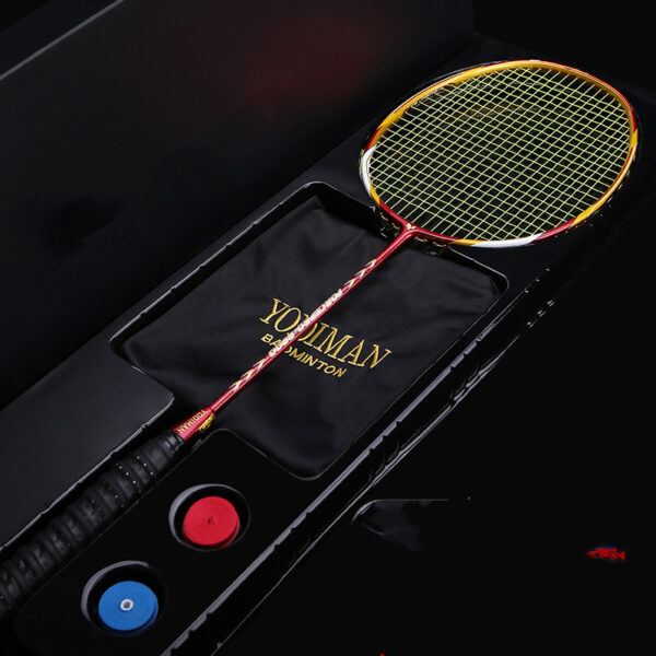 Badminton Racket Genuine Full Carbon Offensive  Light - Image 8