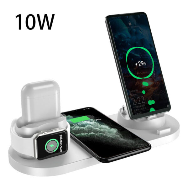 Wireless Charger For IPhone Fast Charger For Phone Fast Charging Pad For Phone Watch 6 In 1 Charging Dock Station - Image 5