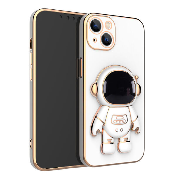 3D Astronaut Phone Case Anti-Drop Electroplating Bracket - Image 6