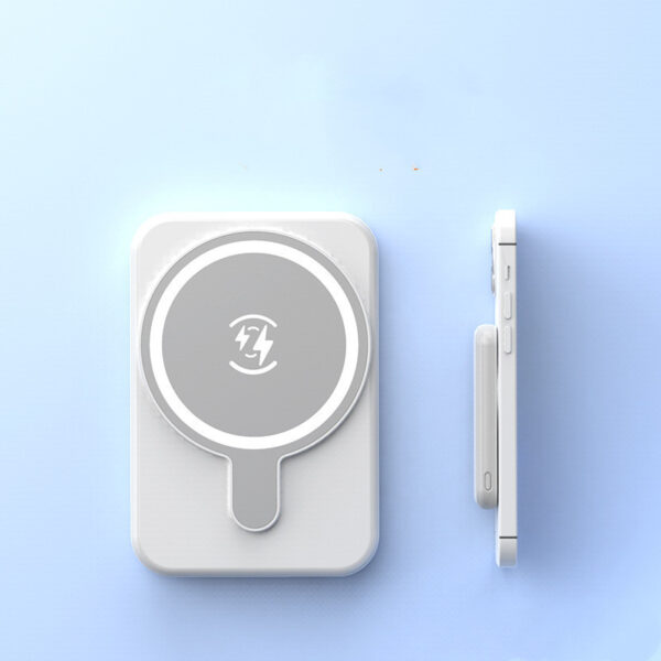 Mini Fast Charging Magnetic Wireless Power Bank 5000 MAh Portable - Image 7