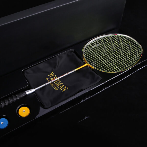 Badminton Racket Genuine Full Carbon Offensive  Light - Image 5
