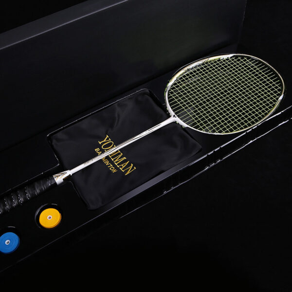 Badminton Racket Genuine Full Carbon Offensive  Light - Image 3