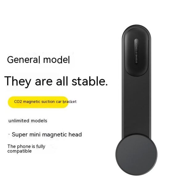 Magnetic Bendable Car Mobile Phone Holder Wireless Charger Phone Holder 15W Car Dash Mount Compatible With Phone - Image 4