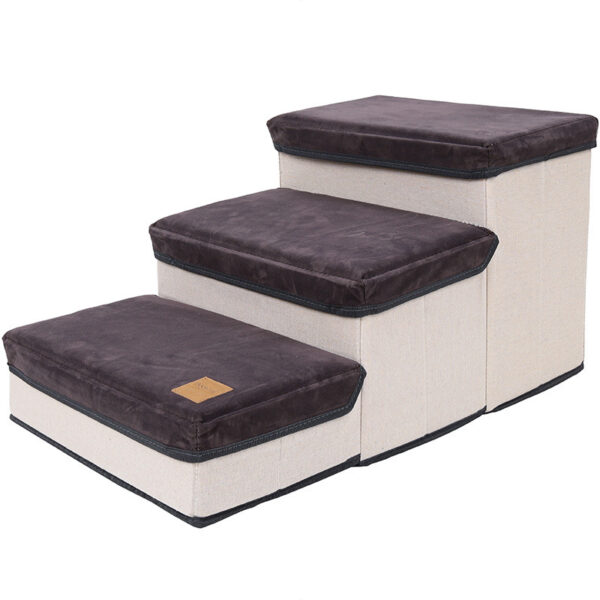 Foldable Storage Pet Dog Stairs - Image 3