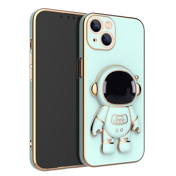 3D Astronaut Phone Case Anti-Drop Electroplating Bracket - Image 8