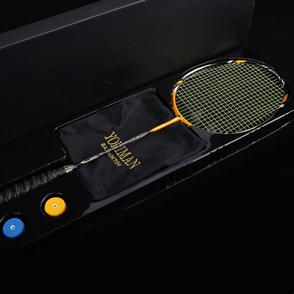 Badminton Racket Genuine Full Carbon Offensive  Light - Image 2
