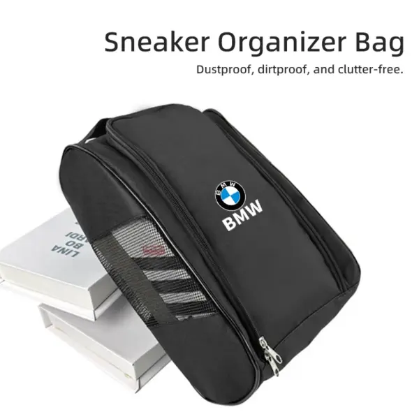 Car Logo Sneaker Storage Bag - Image 3