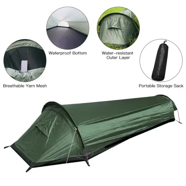 Outdoor Camping Sleeping Bag Tent - Image 3