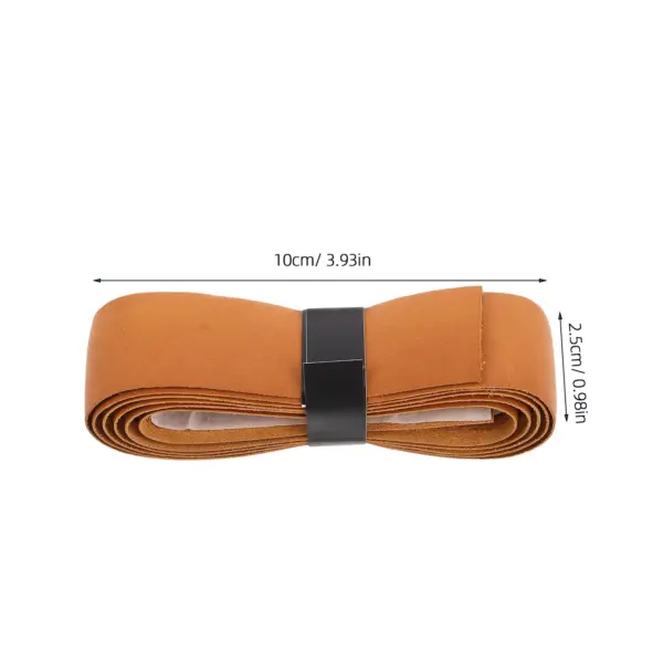 Tennis Racket Grip Brown Sweat Absorbent - Image 5