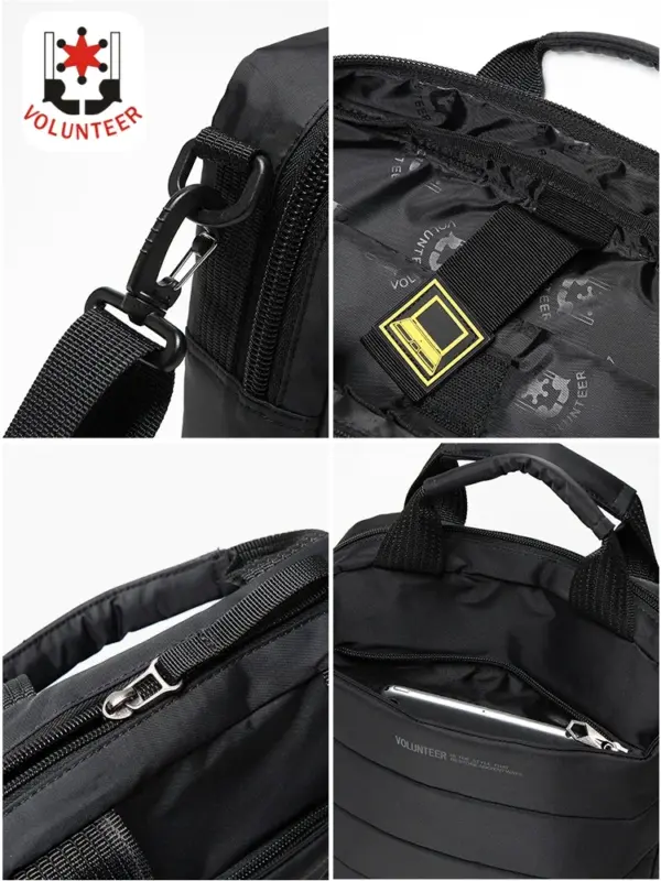 Volunteer Shoulder Bag Men - Image 6