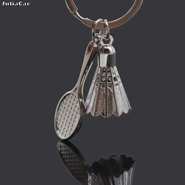 Badminton and racket key chain - Image 7