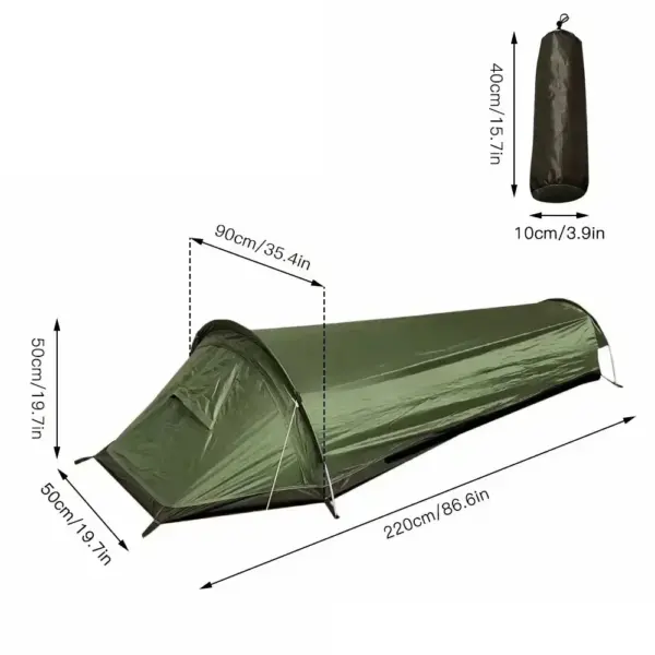 Outdoor Camping Sleeping Bag Tent - Image 7