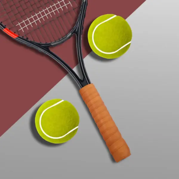 Tennis Racket Grip Brown Sweat Absorbent - Image 6
