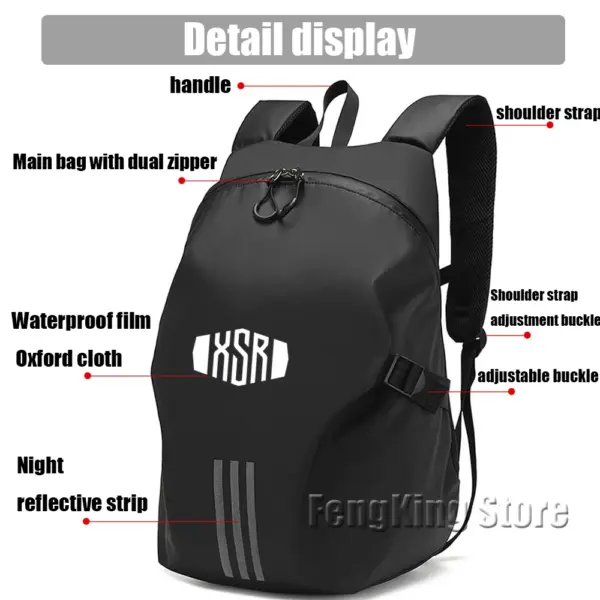 Knight backpack motorcycle helmet bag - Image 5
