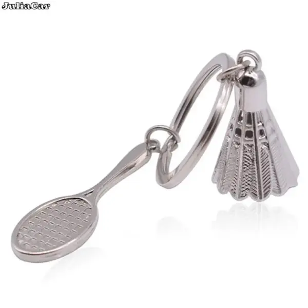 Badminton and racket key chain - Image 4