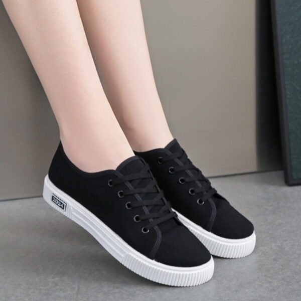 White Shoes Korean Style Soft Bottom Non-slip Breathable - Image 2