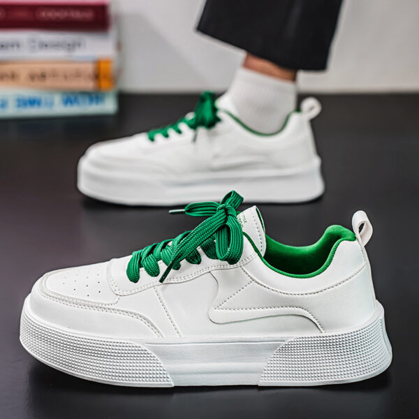 Sneakers Casual Versatile White Sports Men's Shoes - Image 2