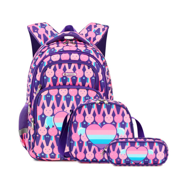 Primary School Student Schoolbag Boys Stylish And Lightweight Grade 1-3 Children Backpack - Image 6