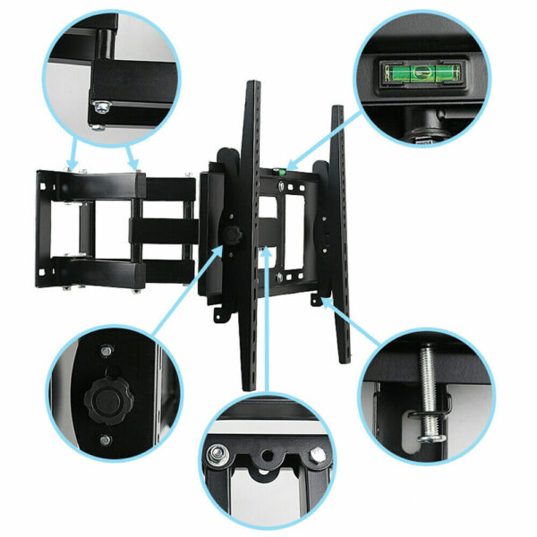 TV Wall Bracket Mount Tilt Swivel LG  32 40 43 50 55 65 70 Inch - Image 7