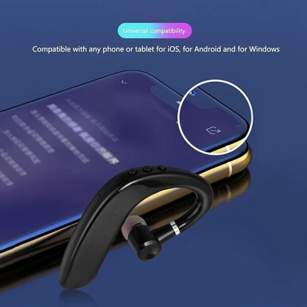 Bluetooth 5.0 Wireless Earpiece Headphones Earbuds Handsfree Headset With Mic UK - Image 2
