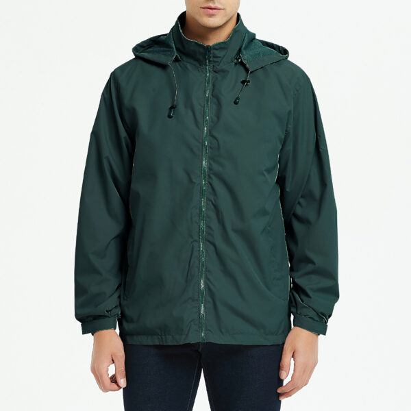 Thin Jacket Hooded Windproof Waterproof Jacket - Image 5