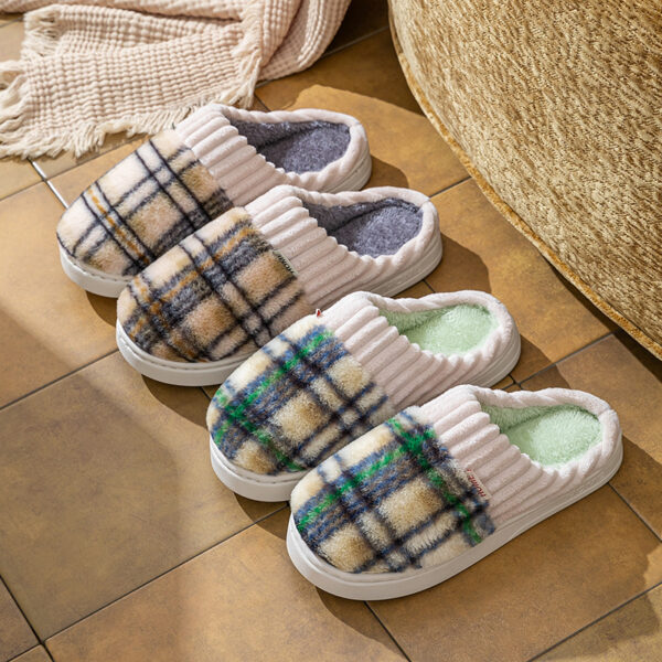 Leisure Home Comfortable Soft Cotton Slippers - Image 4