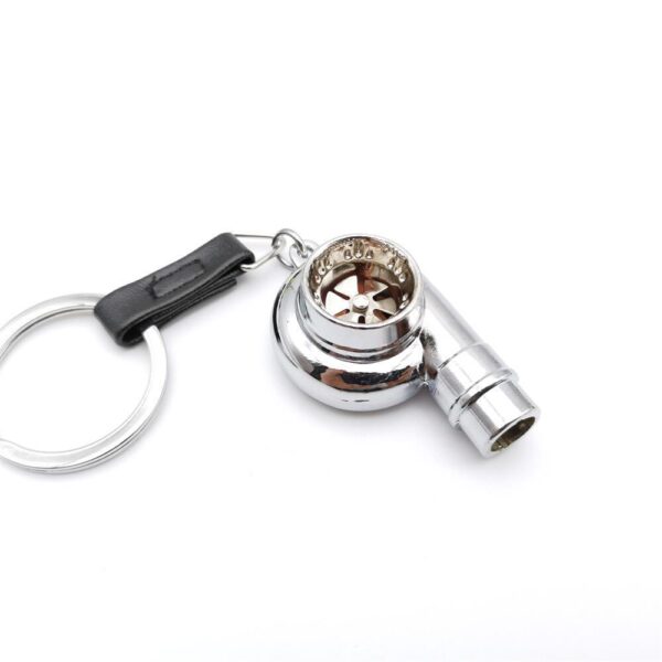 Car Turbo Whistle Modeling Simulation Alloy Metal Keychains - Image 7