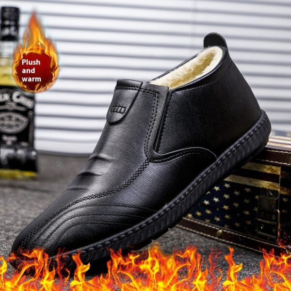 Men's Winter Fur Cold-resistant Warm Shoes - Image 4