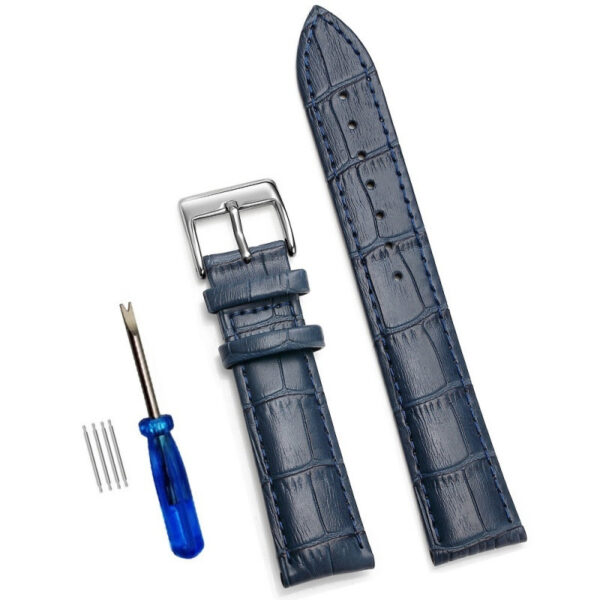 Comfortable Cowhide Genuine Leather Watch Strap - Image 7