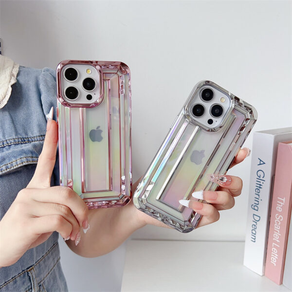 Electroplating Laser IPhone15pro Max Suitable For 14 Creative Phone Case 12 Colorful 15pro Female - Image 6