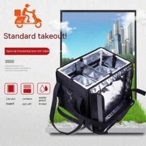 Thickened 32L Fast Food Bag Waterproof Delivery Box