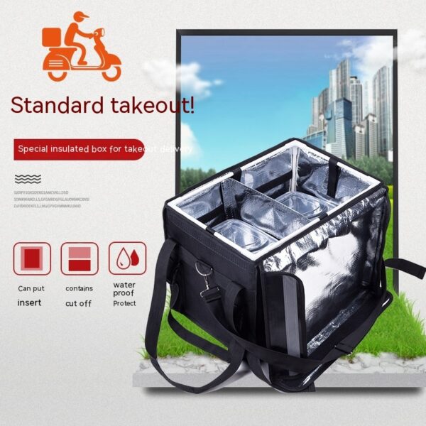 Thickened 32L Fast Food Bag Waterproof Delivery Box