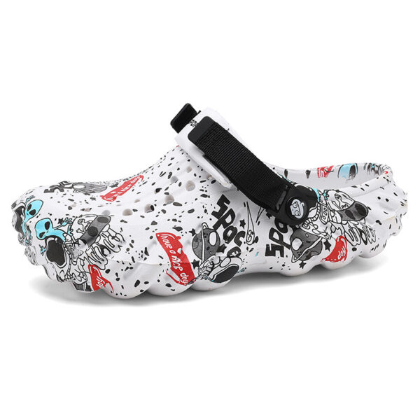 Men's Plus Size EVA Rubber And Plastic Outdoor Fashion Closed Toe Sandals - Image 3