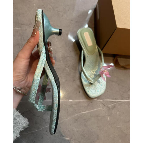 Fashion Personality Flower Flip-flops Female - Image 2