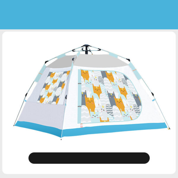 Portable Children's Camping Folding Tent - Image 3