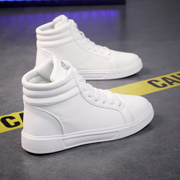 Plus Size Men's Leather Boots Fashion Casual Ankle Boots - Image 4
