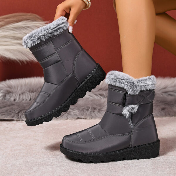 Women's Snow Boots Plus Size Wear-resistant Comfortable Warm Boots - Image 4
