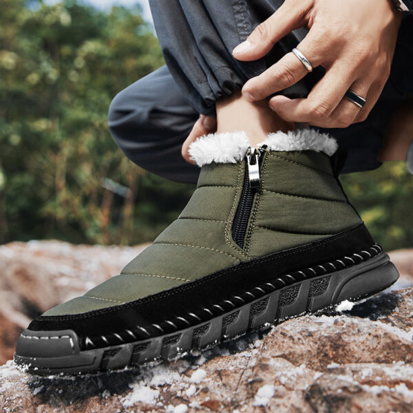 Plus Size Snow Boots Men's Outdoor Thickened Warm - Image 6