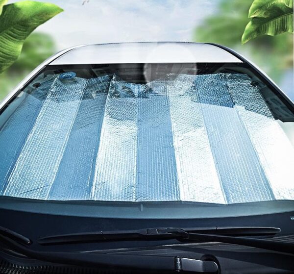 Luckybobi Automobile Sunshade Cover Car Windshield Snow Sun Shade Waterproof Protector Cover Car Front Windscreen Cover - Image 2