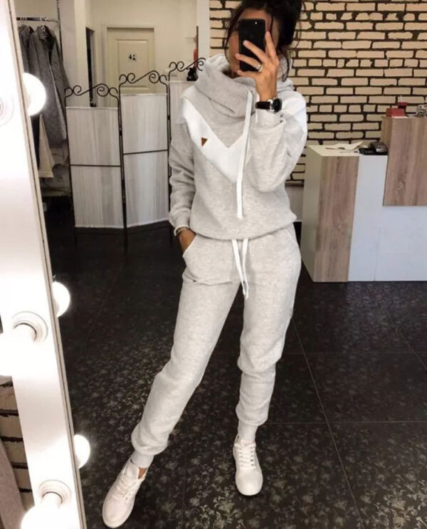 Sportswear Fleece Women Sports Leisure Cover - Image 4