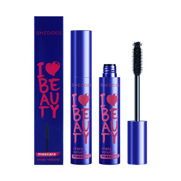 Waterproof Thick Lengthened Not Smudge Large Capacity Four-color Mascara - Image 6