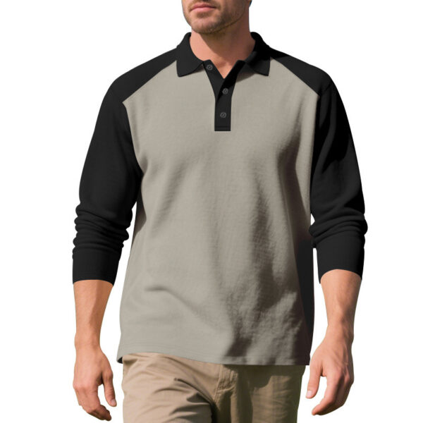 Golf Lapel Long-sleeved T-shirt Bottoming Shirt - Image 7
