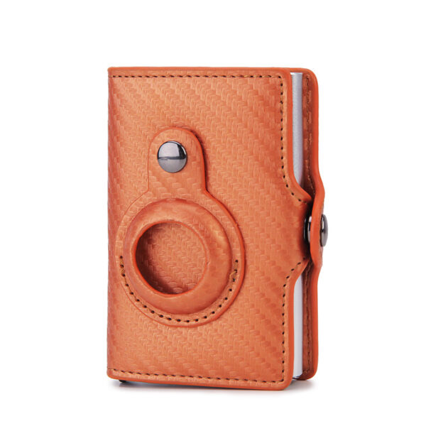 Multifunctional Card Holder Airtag Men's Short Card Holder Wallet Air Tag - Image 7