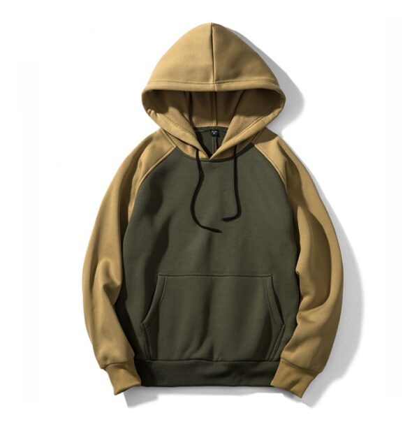 brand new men Hoodies sweatshirt fashion quality Patchwork Streetwear tracksuit Men Sportswear hooded EU size - Image 9